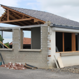 Extension de maison avec chambre d'amis Mâcon